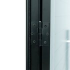 Porta De Aluminio Lambri 210x100cm Com Puxador Linha Premium