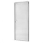 Porta De Aluminio Lambri 210x100cm Linha Project Mgm Branco