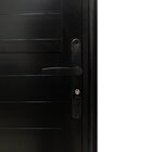 Porta De Aluminio Lambri 210x90cm Linha Premium Lux-esquadria