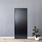 Porta De Aluminio Lambri 210x90cm Linha Premium Lux-esquadria