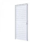 Porta De Alumínio Lambri 215x85 Com Maçaneta Lucasa Alumínios