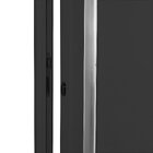 Porta De Aluminio Lambril 210x80cm Com Puxador Project Preto