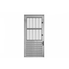 Porta De Alumínio Lambril 210x80cm Postigo Hale Esquadrias Ab