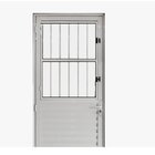 Porta De Alumínio Lambril 210x80cm Postigo Hale Esquadrias Ab