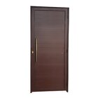 Porta De Aluminio Lambril 210x90cm Com Puxador Super Abertura