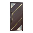 Porta De Aluminio Lambril 210x90cm Com Puxador Super Oasis Br