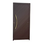 Porta De Aluminio Lambril 210x90cm Com Puxador Super Savana B