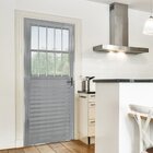 Porta De Alumínio Lambril 210x90cm Lado Direito Postigo Hale