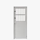 Porta De Alumínio Lambril 210x90cm Lado Direito Postigo Hale