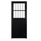 Porta De Alumínio Lambril 210x90cm Postigo Hale Esquadrias Ab