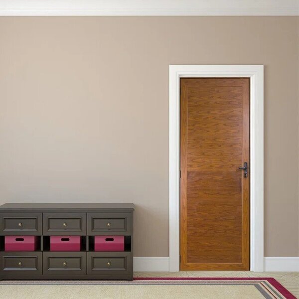 Porta De Aluminio Lambril 210x90cm Topsul Abertura Esquerda M