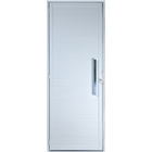 Porta De Alumínio Lambril Com Puxador 2,10 X 1,00 Direita Lin