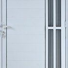 Porta De Alumínio Lambril Com Visor 2 Torres 2,10 X 0,90 Esqu