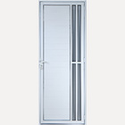 Porta De Alumínio Lambril Com Visor 2 Torres 2,10 X 1,00 Esqu