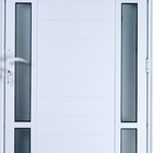 Porta De Alumínio Lambril Com Visor Duplo 2,10 X 0,80 Direita