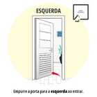 Porta De Aluminio Lambril Linha Premium Preto