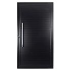 Porta De Aluminio Lambril Pivotante 220x100cm Com Puxador Pre