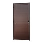 Porta De Alumínio Lambril Super 25 210cm X 70cm Brimak Abertu