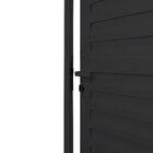 Porta De Aluminio Laminada 210x80cm Sólida Preto