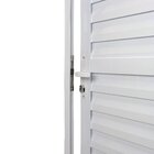 Porta de Alumínio Laminada 210x90cm Linha Solida MGM Branco