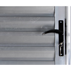 Porta De Alumínio Palheta 2,10 X 0,60 Direita Linha All Soft