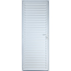 Porta De Alumínio Palheta 2,10 X 0,60 Direita Linha All Soft