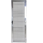 Porta De Alumínio Palheta 2,10 X 0,80 Esquerda Linha All Modu