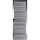 Porta De Alumínio Palheta 2,10 X 0,90 Direita Linha All Soft