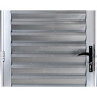 Porta De Alumínio Palheta 2,10 X 0,90 Esquerda Linha All Modu