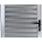 Porta De Alumínio Palheta 2,10 X 1,00 Direita Linha All Soft