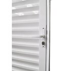 Porta De Alumínio Palheta 210x100cm Lado Esquerdo Hale Esquad