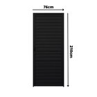 Porta De Alumínio Palheta 210x76cm Fortline Atlântica Abertur