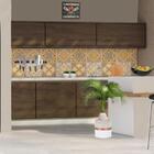 Porta De Alumínio Palheta Preta Maxx Esquerda - 210x80