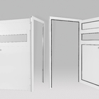 Porta De Alumínio Para Sauna (60 X 190 Cm)