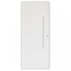 Porta De Alumínio Pivotante 220x120cm Com Puxador Linha Proje