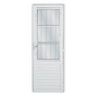 Porta de Alumínio Postico 210x80cm com 3 Vidros Mini Boreal L