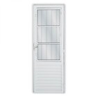 Porta de Alumínio Postico 210x90cm com 3 Vidros Mini Boreal L