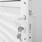 Porta De Alumínio Postigo 210x70cm Abertura 25 Plus Lux Esqua