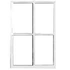 Porta De Alumínio Sacada 2 Folhas Branca Linha 25 Com Fechadu