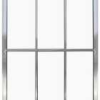 Porta De Aluminio Sacada 3 Folhas Móveis Com Fechadura Linha