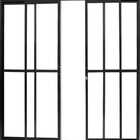 Porta De Aluminio Sacada 4 Folhas Com Fechadura Linha Premium