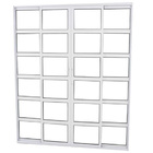 Porta De Alumínio Sacada Travessa 4 Folhas Branca Linha 25 Co