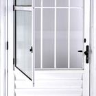 Porta De Alumínio Social Postigo 2,10 X 0,70 Direita Linha Al