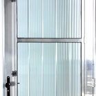 Porta De Alumínio Social Postigo   2,10 X 0,70  Esquerda Linh