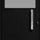 Porta De Alumínio Vidro Fixo Lambril Max Branco "e" 210x90