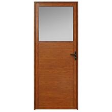 Porta De Alumínio Vidro Fixo Lambril Max Madeiro "d" 210x100