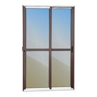 Porta De Correr 2 Folhas Moveis 210 X 150 Elite Com Fechadura