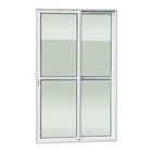 Porta De Correr 2 Folhas Moveis 210 X 200 Elite Com Fechadura