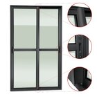 Porta De Correr 2 Folhas Moveis 210 X 200 Elite Com Fecho Aut