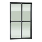 Porta De Correr 2 Folhas Moveis 210 X 200 Elite Com Fecho Aut